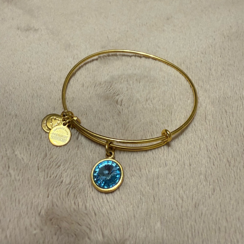 Alex and Ani birthstone bracelet